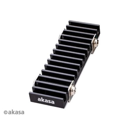 Fan Akasa Gecko Pro - M.2 SSD hűtő - A-M2HS02-BK