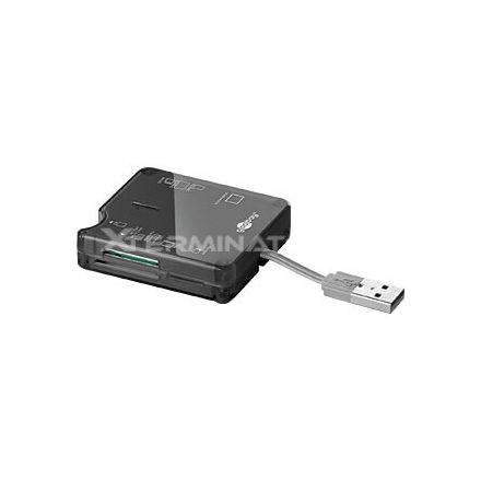 Kártyaolvasó külső, USB 2.0, All-in-1, GOOBAY 95674