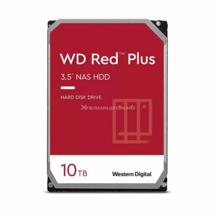 HDD 3,5" WD 10TB SATA3 7200rpm 256MB Red Plus (CMR)  - WD101EFBX