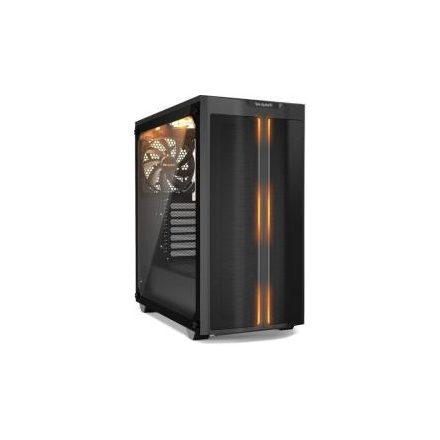 Be Quiet! Pure Base 500DX Black (ATX, edzett üveg oldallap, fekete)