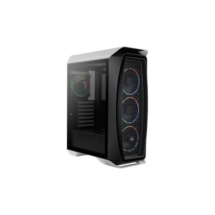 Aerocool Aero One Eclipse ARGB ATX edzett üveg Fehér