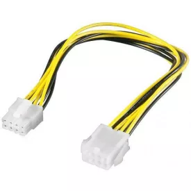   8 pin anya - 8 pin apa hosszabbító kábel 28 cm Goobay 51361
