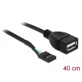 Alaplapi USB átalakító 40cm Delock 83825