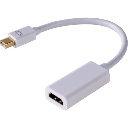 HDMI - Mini DisplayPort kábel 15cm Akyga AK-AD-38