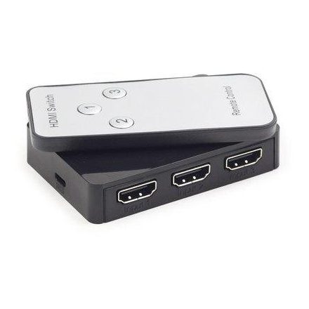 HDMI switch 3 port Gembird DSW-HDMI-34 fekete