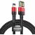 USB - Lightning kábel 1m Baseus CALKLF-G91 black/red