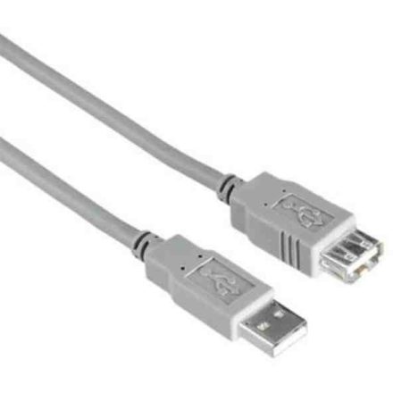 USB toldó kábel 1,8m USB2.0 Wiretek WUCBE szürke