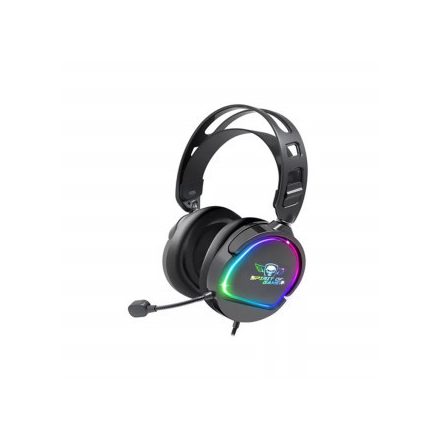 Fejhallgató headset vezetékes Spirit of Gamer Pro H6 RGB | jack 3.5mm