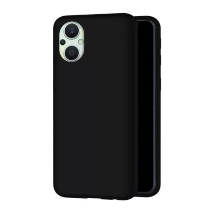 Védőtok Oppo Reno 7 Z 5G szilikon fekete