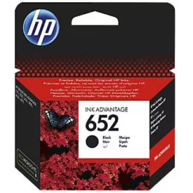 Tintapatron HP 652 fekete (F6V25AE BHK) Eredeti