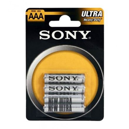 Elem Ceruza AA Sony Ultra Heavy Duty (4db/csomag)