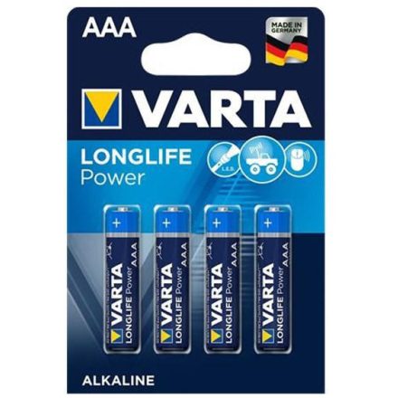 Elem Miniceruza AAA Varta Longlife Power LR03 / MN2400 (4db/csomag)