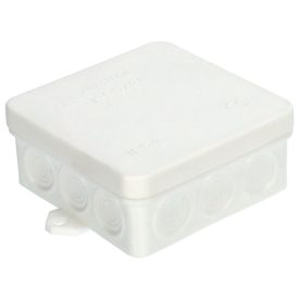 Kötődoboz 85x85x40 IP54 műanyag F-Tronic