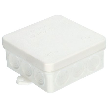 Kötődoboz 85x85x40 IP54 műanyag F-Tronic