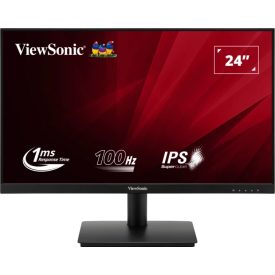   ViewSonic VA240-H Monitor | 23,8" | 1920x1080 FHD | IPS | 100Hz | 1ms | VGA, HDMI