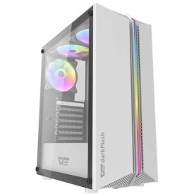 DarkFlash DK151 gépház + 3 venti | fehér