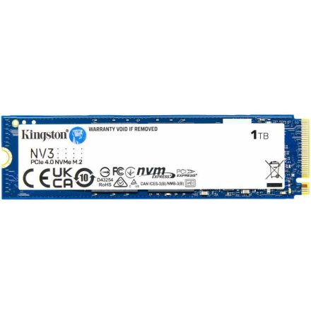 1TB M.2 NVMe SSD 2280 PCIe 4.0 Kingston NV3