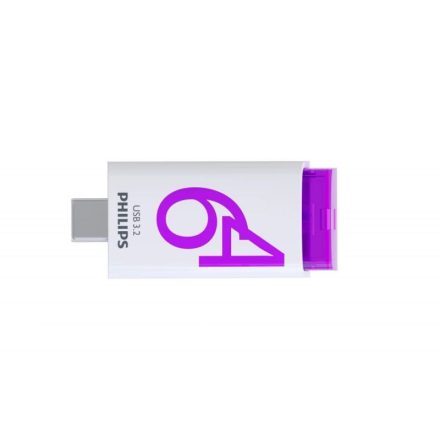 64GB Philips Magic Purple USB-C 3.2 Pendrive