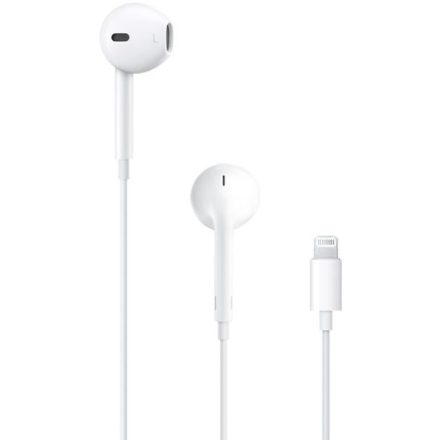 Apple EarPods MMTN2ZMA vezetékes fülhallgató lightning, eredeti, fehér