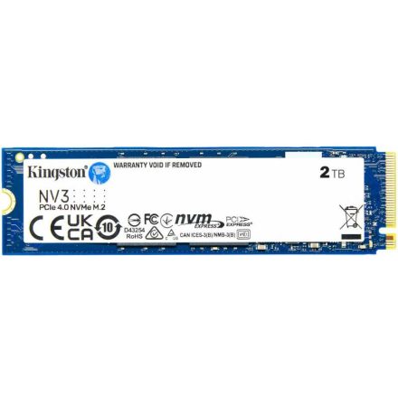 2TB Kingston NV3 NVMe PCIe4.0 SSD