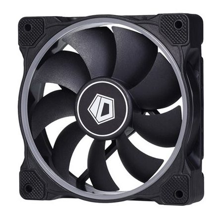 ID-Cooling ZF-12025-RGB Ventilátor 120x120x25mm fekete RGB