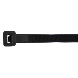   Kábelkötegelő 290x4,8mm fekete Tracon 211PR (100db/csomag)