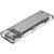 Orico M.2 NVMe külső SSD ház ezüst-átlátszó (ORICO-TCM2-C3-SV-BP)
