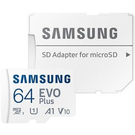 64GB microSDXC+adapter Samsung EVO Plus (MB-MC64SA/EU)