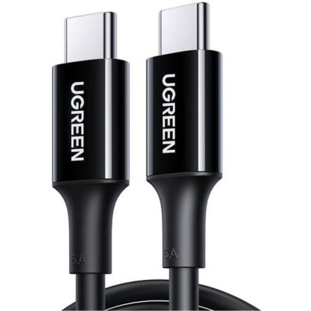 UGREEN US300 USB-C – USB-C kábel 100W, 5A, 1m, fekete (80371)