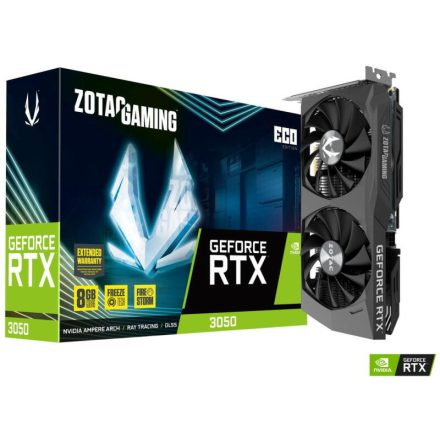 ZOTAC GAMING GeForce RTX 3050 ECO 8GB (ZT-A30500K-10M)