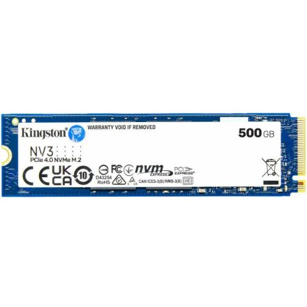 Kingston SSD M. 2 2280 PCIe 4.0 NVMe 500GB NV3 (SNV3S/500G)