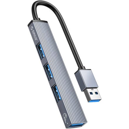 Orico AH-A13-GY-EP-IP | USB HUB | USB 3.0 | 4 port | szürke