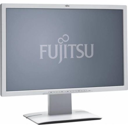 Fujitsu B24W-7 fehér monitor (24" 1920×1200 / IPS / 5ms / HDMI, VGA, DP / hangszóró)
