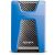 Adata 2TB Külső merevlemez 2,5'' USB3.1 Kék (AHD650-2TU31-CBL)