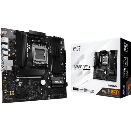 ASRock B850M Pro-A DDR5 AMD AM5 Alaplap (90-MXBR8-A0UAYZ)