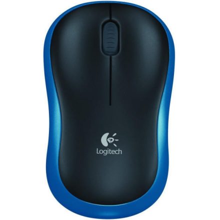 Logitech M185 vezeték nélküli egér, kék