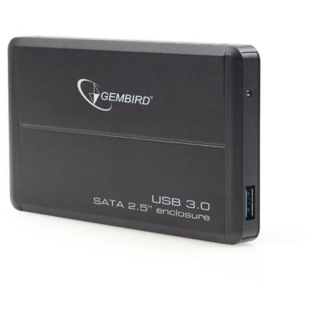 Gembird EE2-U3S-2 külső ház (2,5", SATA, USB 3.0, fekete)