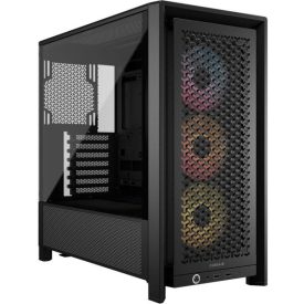   Corsair Frame 4000D RS ARGB Black (CC-9011296-WW) gépház, ventilátorokkal