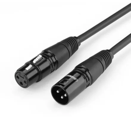 UGREEN AV130 XLR anya- XLR apa kábel 5m fekete (20712B)