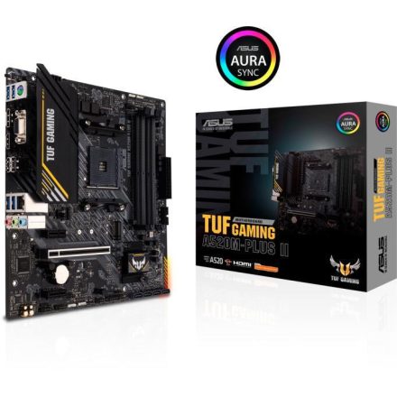 ASUS TUF Gaming A520M-Plus II alaplap (90MB17G0-M0EAY0)