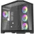 DarkFlash FT418 Pro gépház, fekete (7xARGB venti)