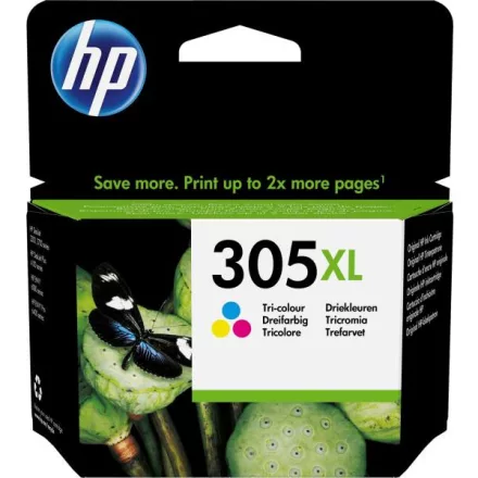 Tintapatron HP 305XL Színes (3YM63AE UUQ) eredeti
