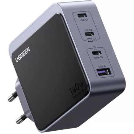 Ugreen X570 hálózati töltő, 140W, 3xUSB-C, 1xUSB-A