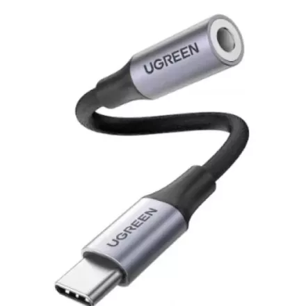 Ugreen AV142 USB-C - Jack 3.5 átalakító adapter, 10cm