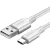 Ugreen US287 USB-A 2.0 - USB-C kábel 1m, fehér