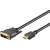HDMI - DVI-D átalakító kábel 1,5m Goobay 51881