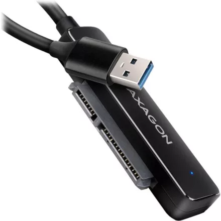 AXAGON ADSA-FP2A, USB-A 5Gbps to SATA 2.5" SSD/HDD SLIM adapter, 20 cm kábel