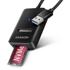 Axagon ADM2-AM USB-A 3.2 Gen2 - 1x NVMe/SATA SSD olvasó