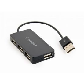 Gembird UHB-U2P4-04 4-port USB hub, 4xUSB 2.0