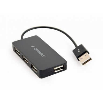 Gembird UHB-U2P4-04 4-port USB hub, 4xUSB 2.0